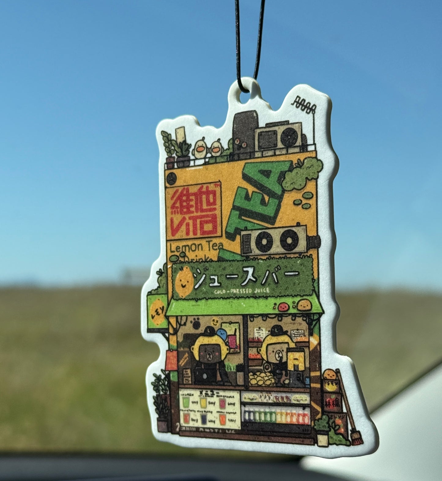 Lemon Tea Air Freshener (Lemon White Tea)