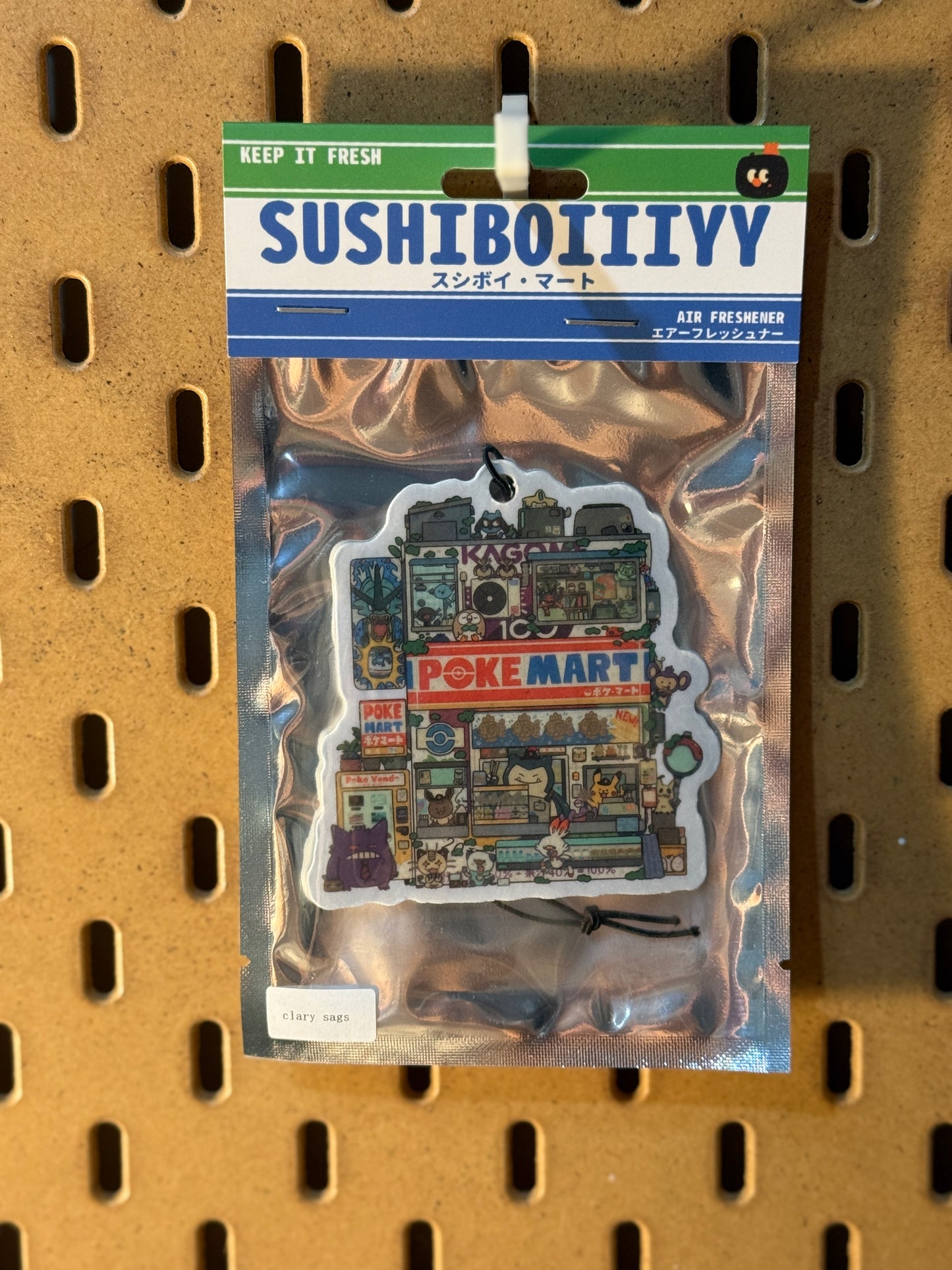 Poke Mart Air Freshener (Clary Sage)