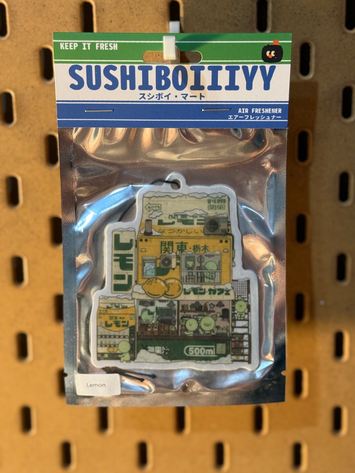 Smiski Lemon Milk Air Freshener (Lemon)