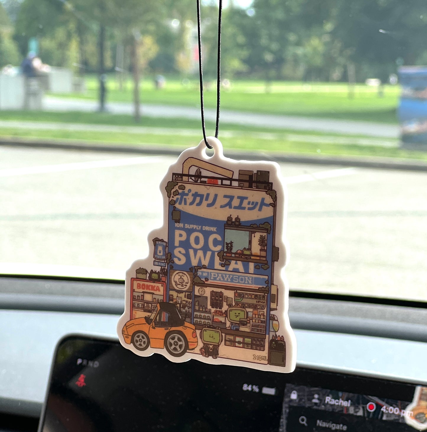 Pocari Pawson Air Freshener (Ice Spring)