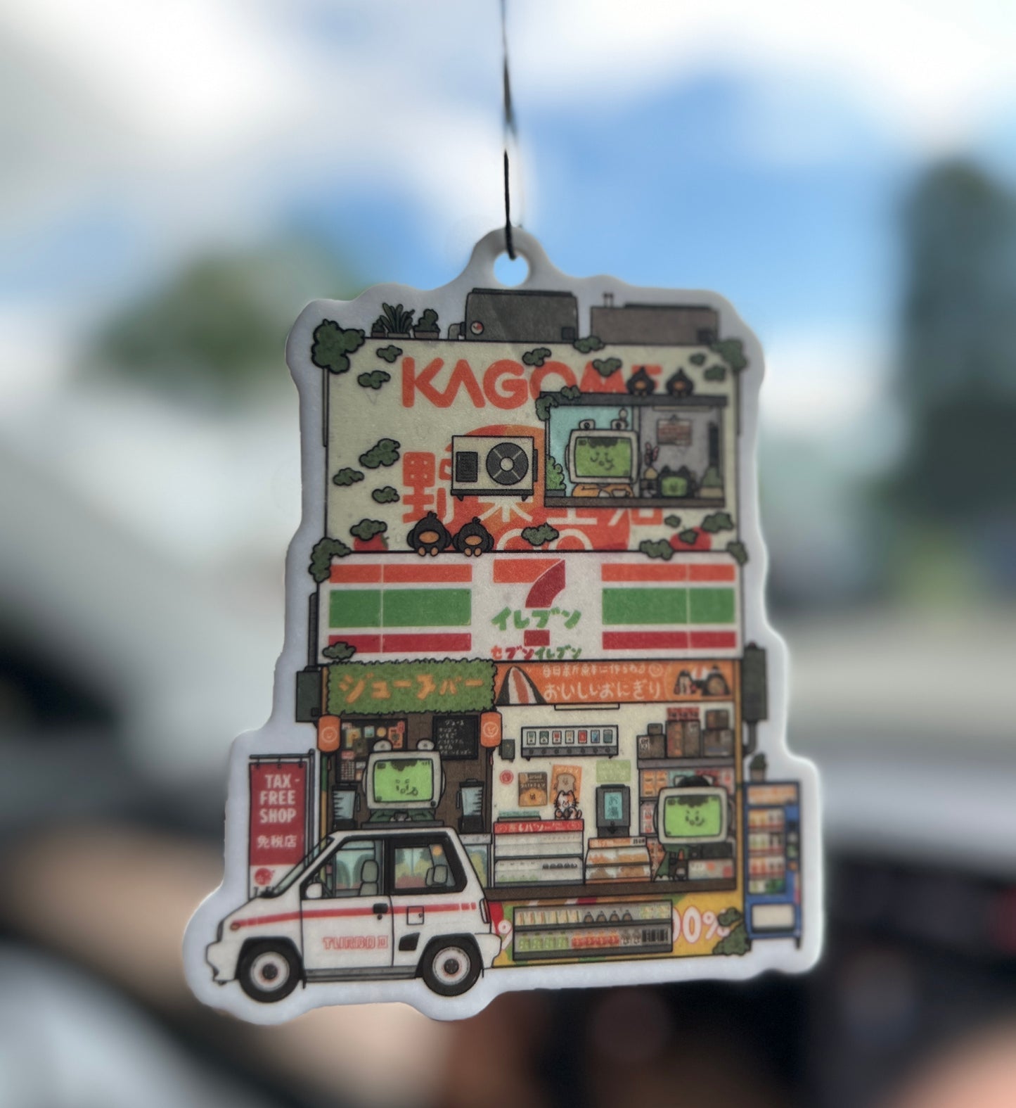 7/11 Air Freshener (Orange)