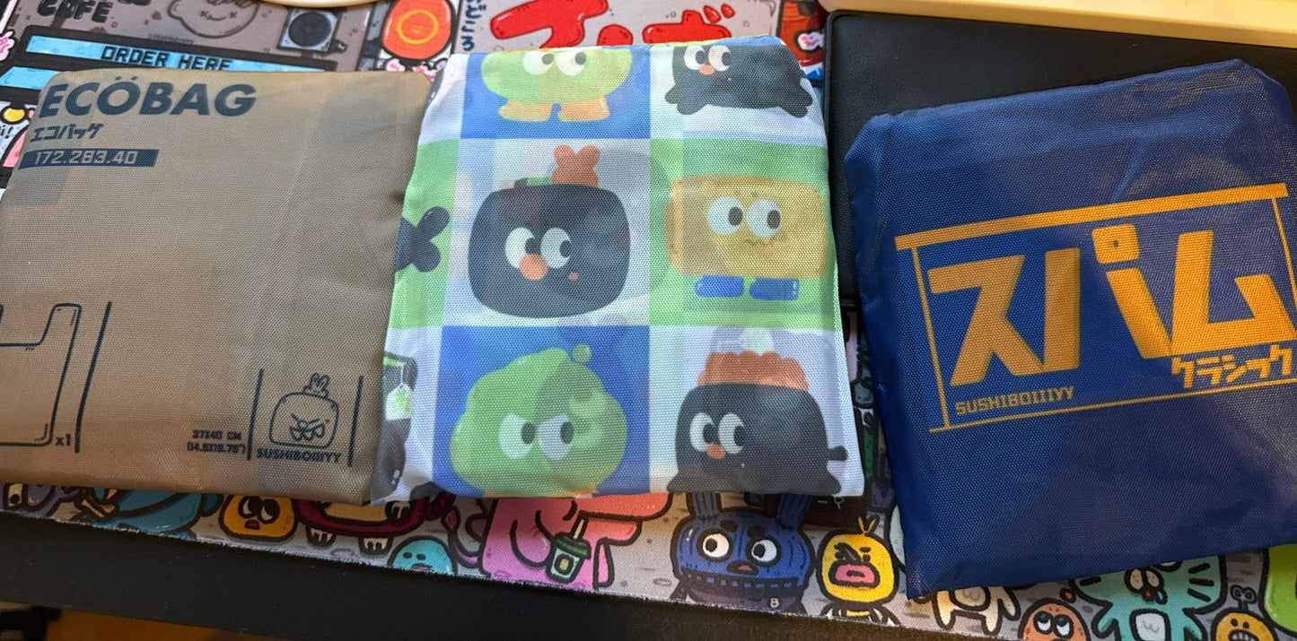Sushiboiiiyy Reusable Shopping Bag