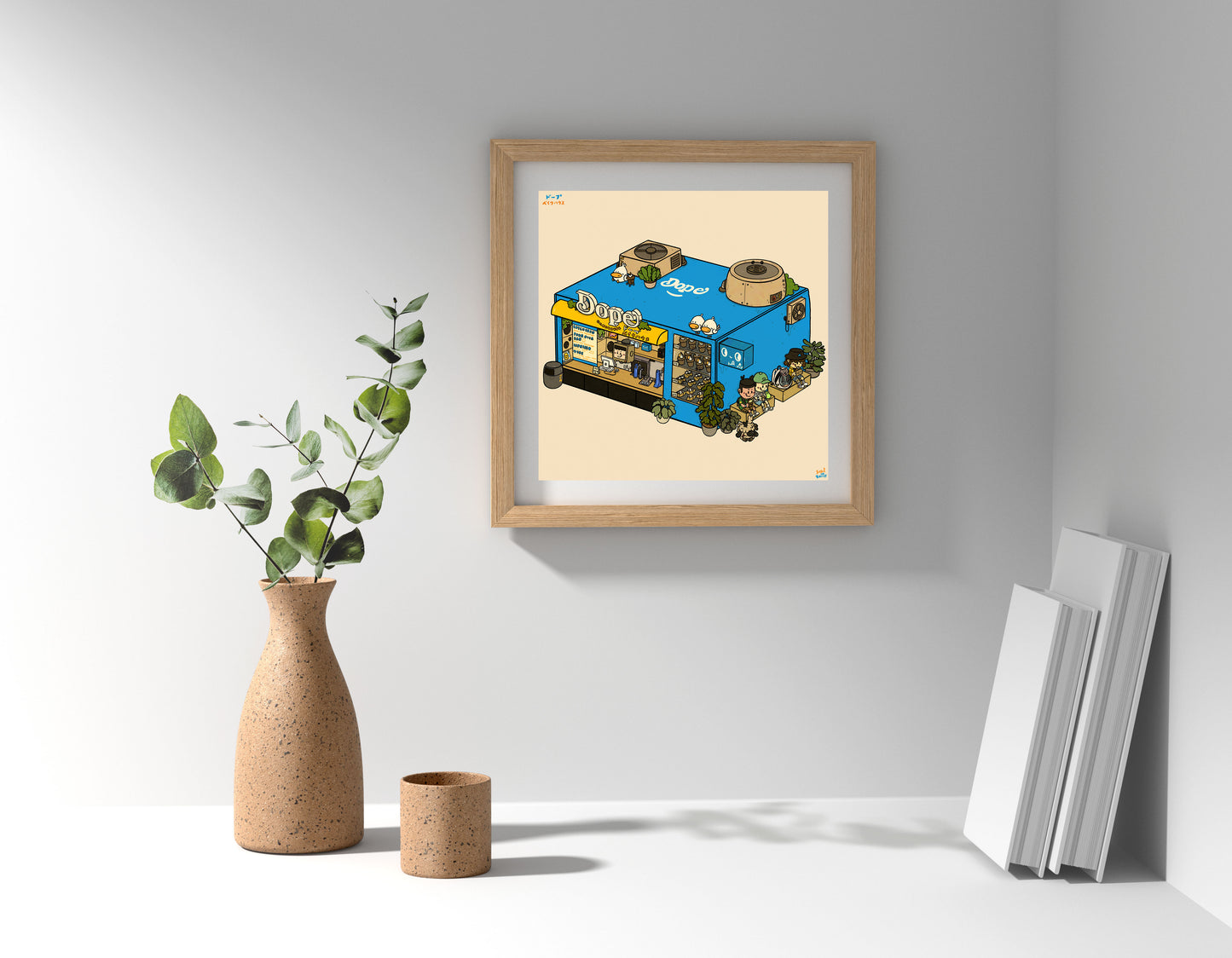 Dope Bakery Art Print