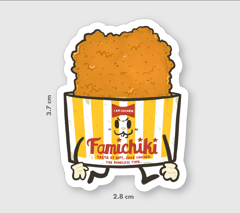 Fami Chiki Vinyl Sticker