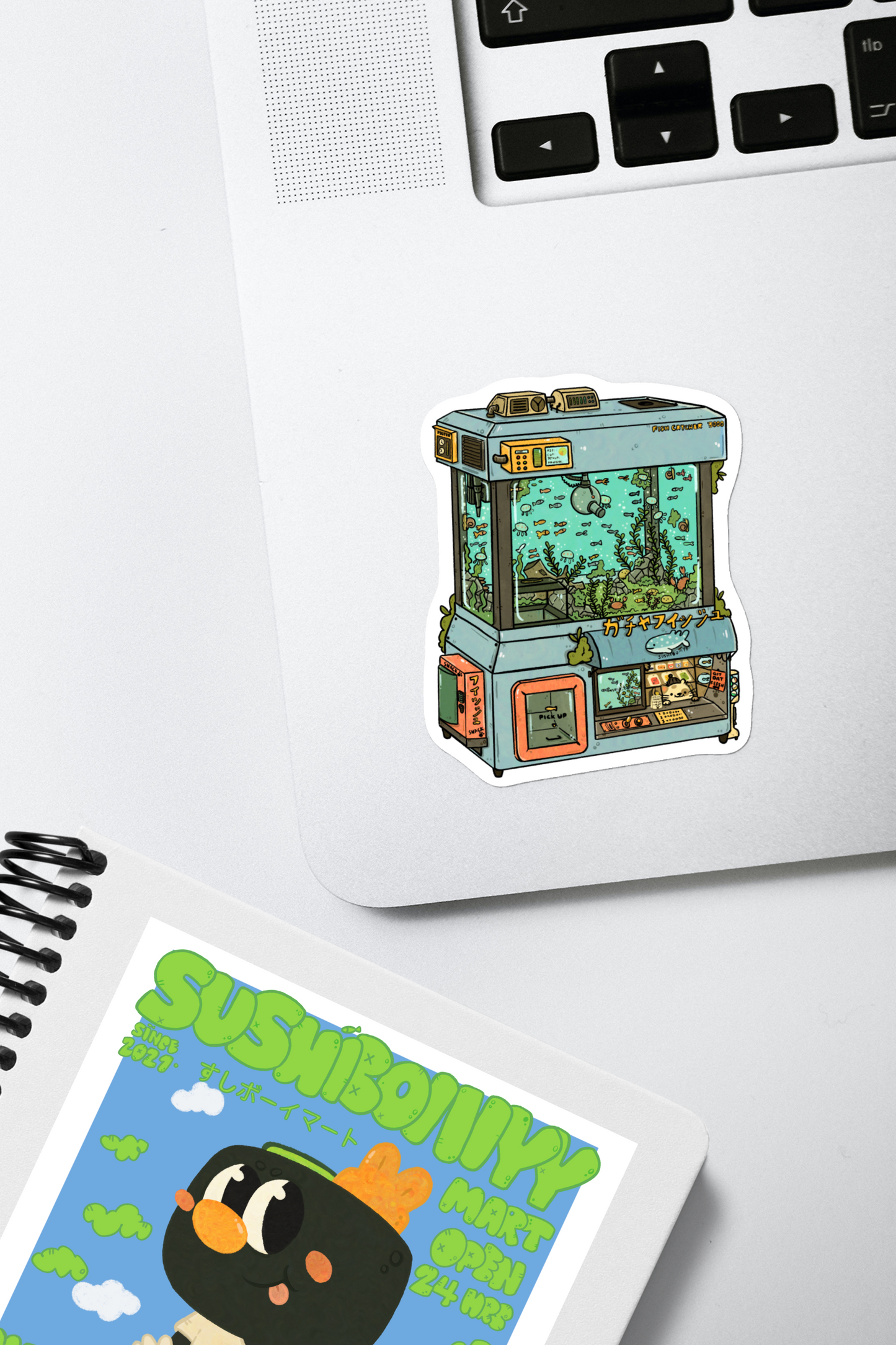 Fish Claw Vinyl Sticker