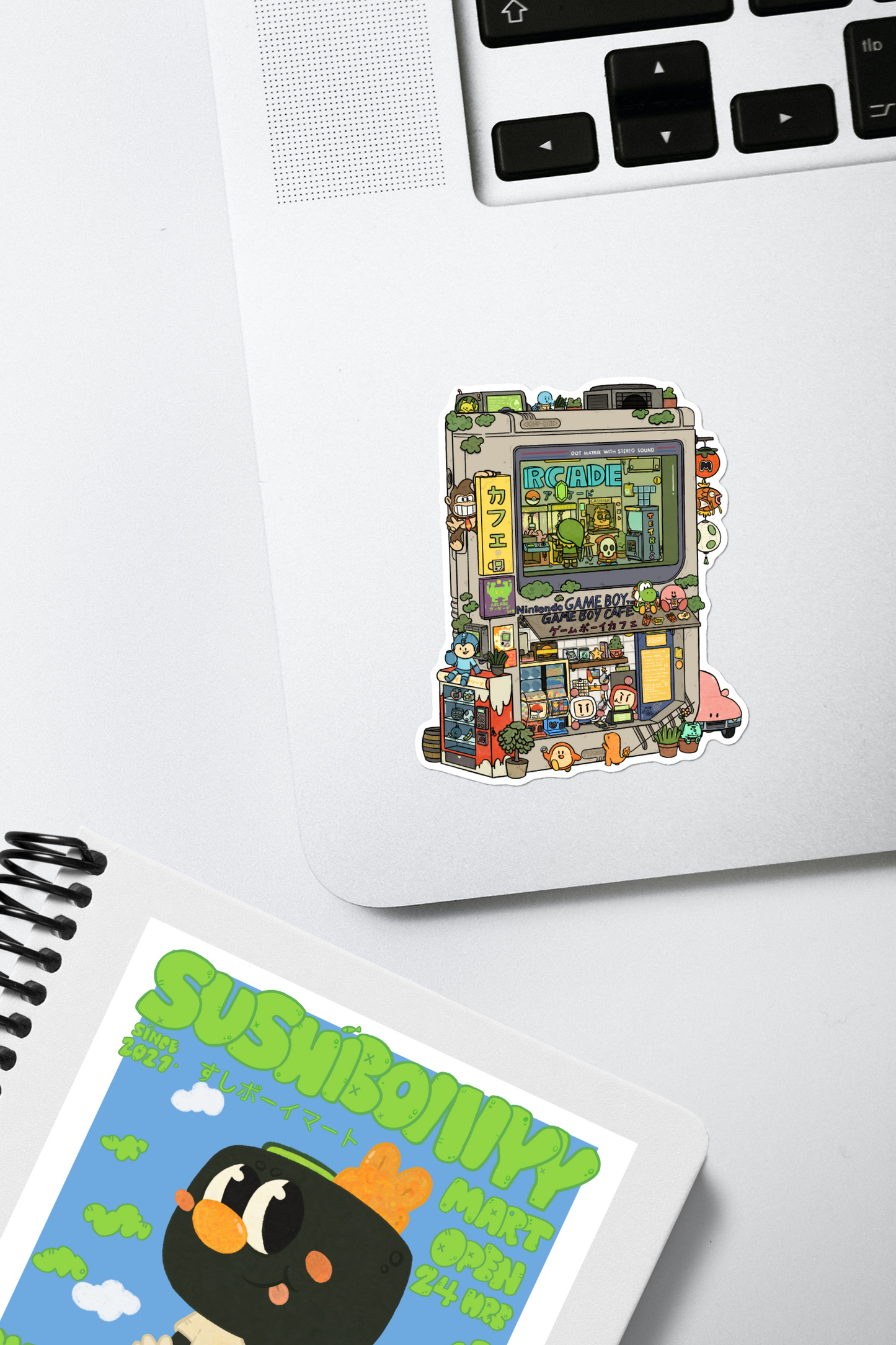 Gameboy Arcade Vinyl Sticker