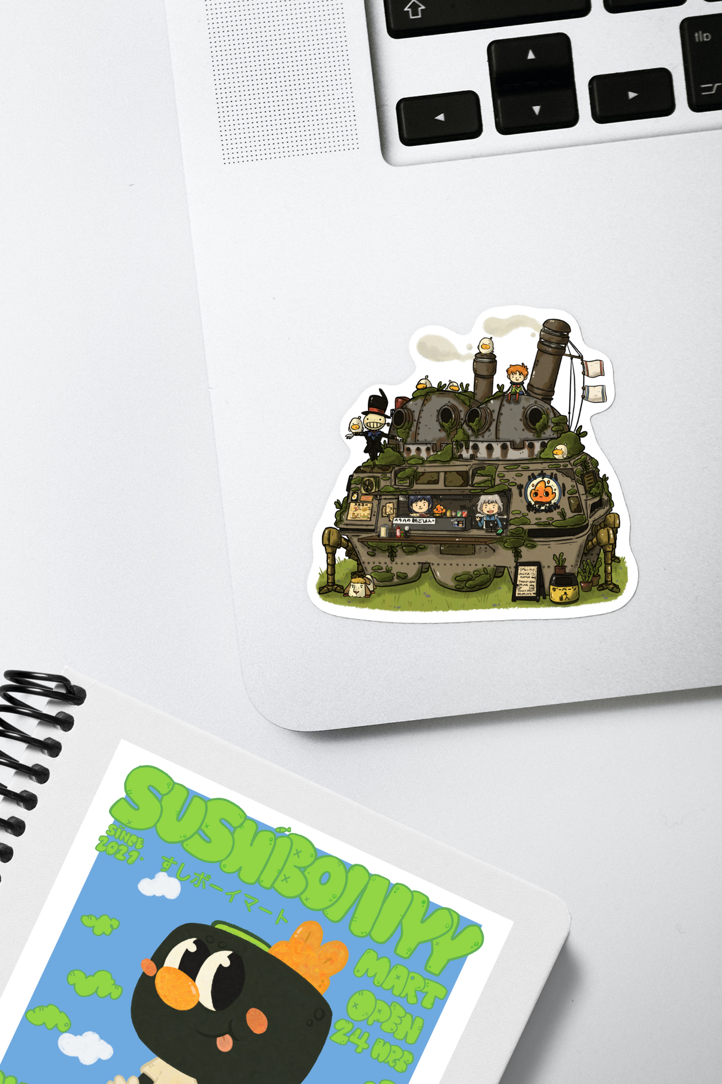 Howl's Moving Castle Vinyl Sticker