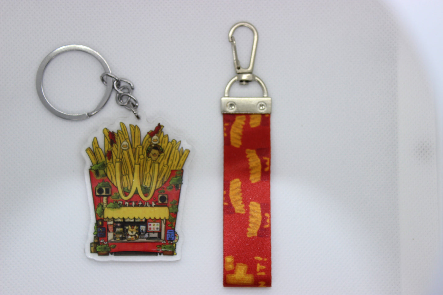 Wagdonalds Keychain w/ Lanyard