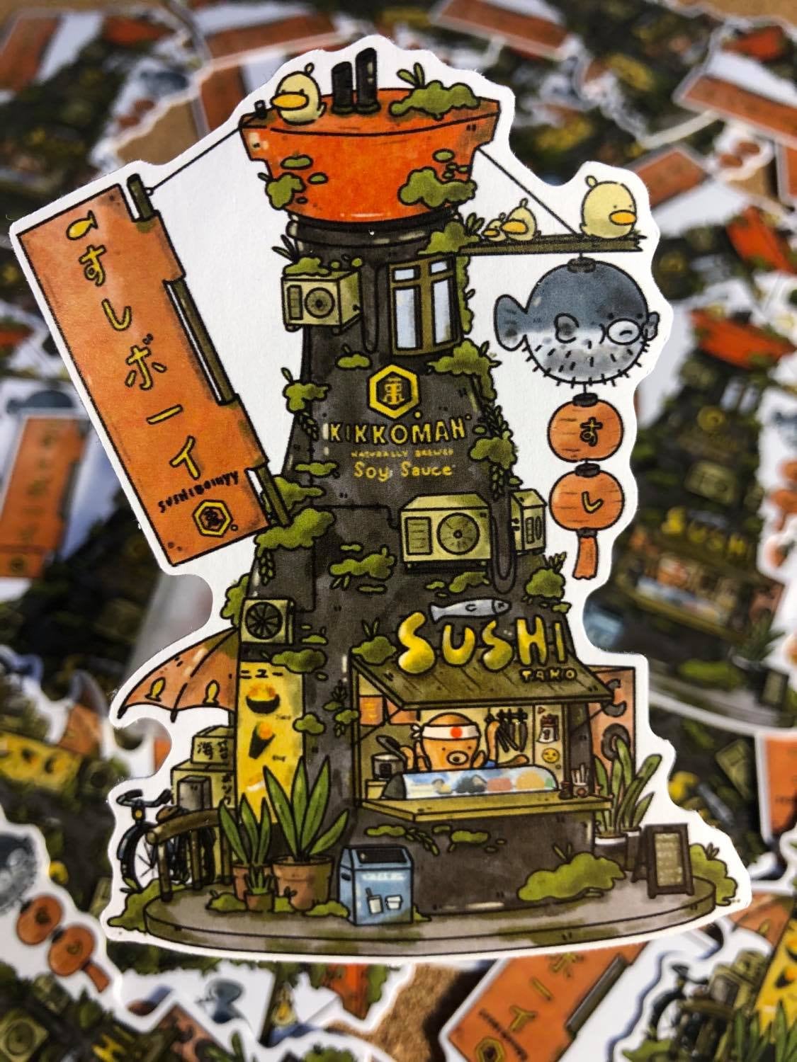 Soy Sauce Vinyl Sticker