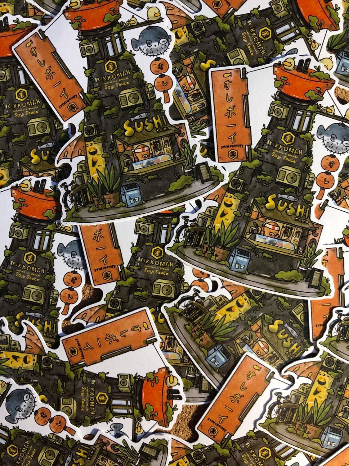 Soy Sauce Vinyl Sticker