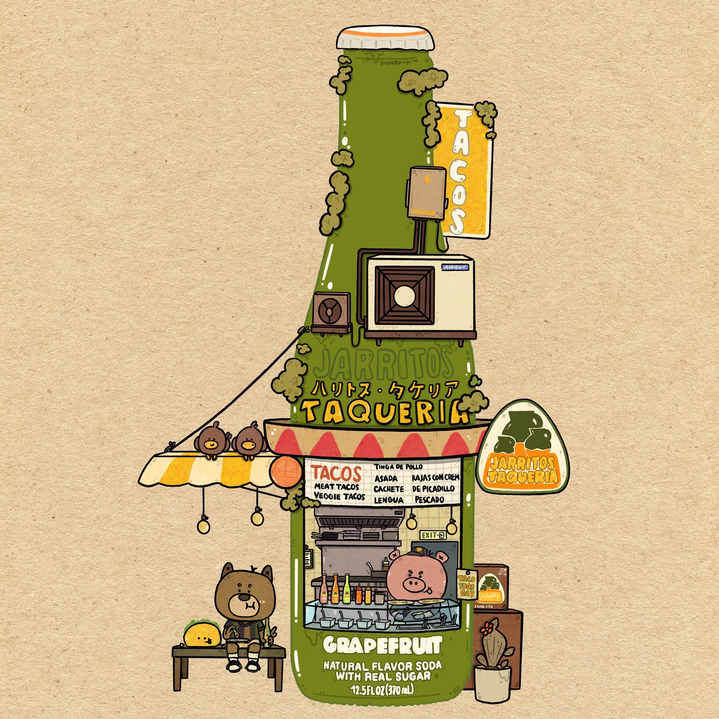 Jarritos Taqueria Art Print