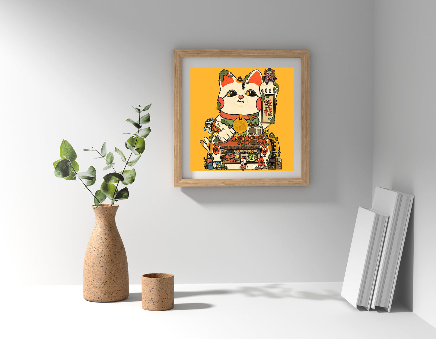 Lucky Cat Izakaya Art Print