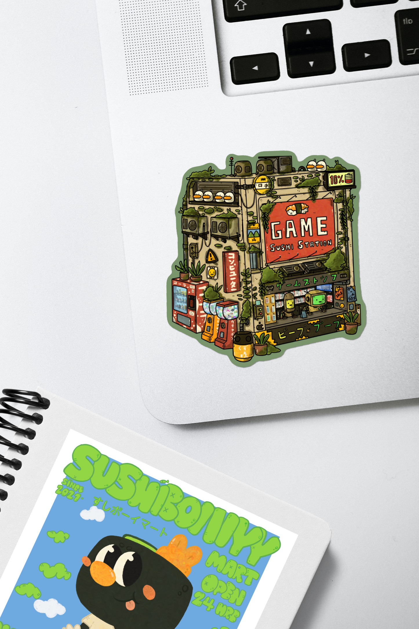 Game Station Vinyl Sticker