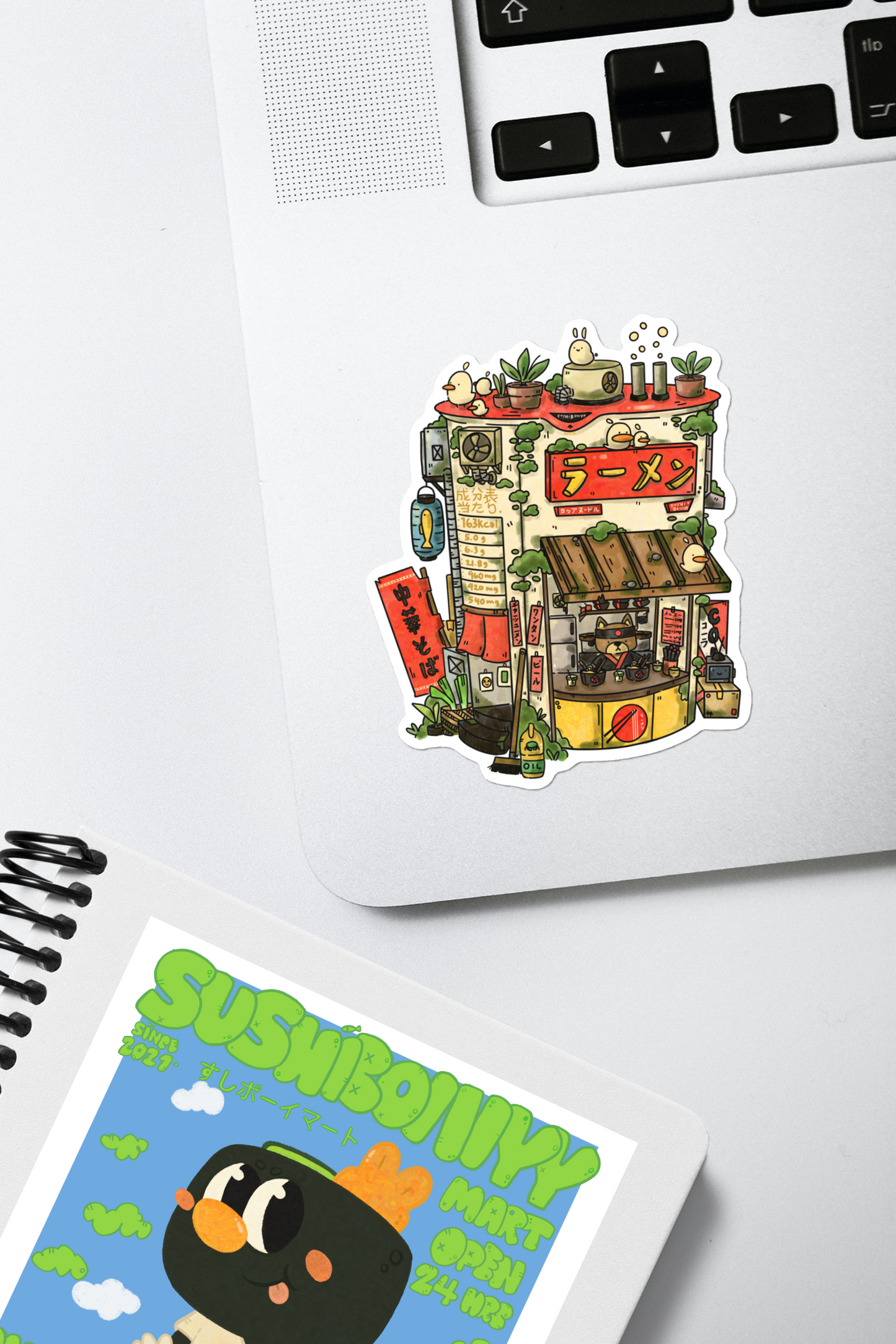 Nissin Cup Ramen Vinyl Sticker