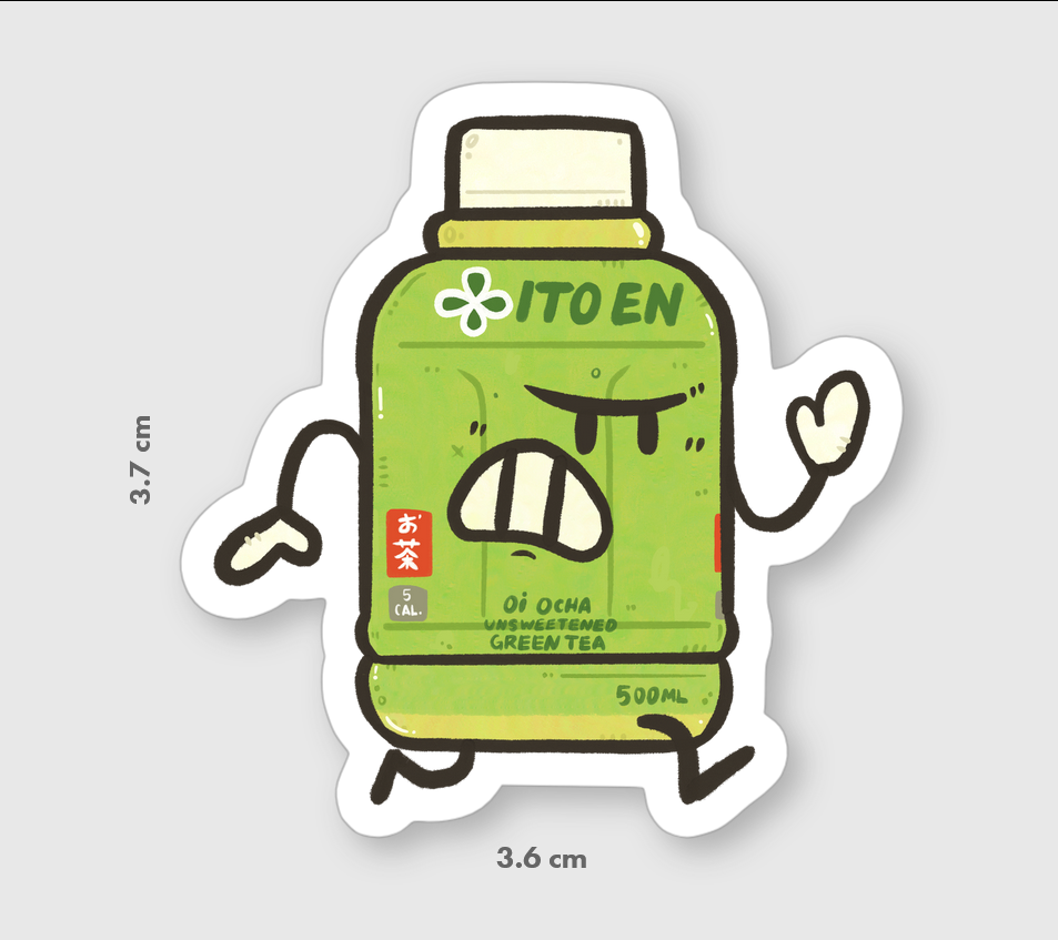 Oi Ocha Vinyl Sticker