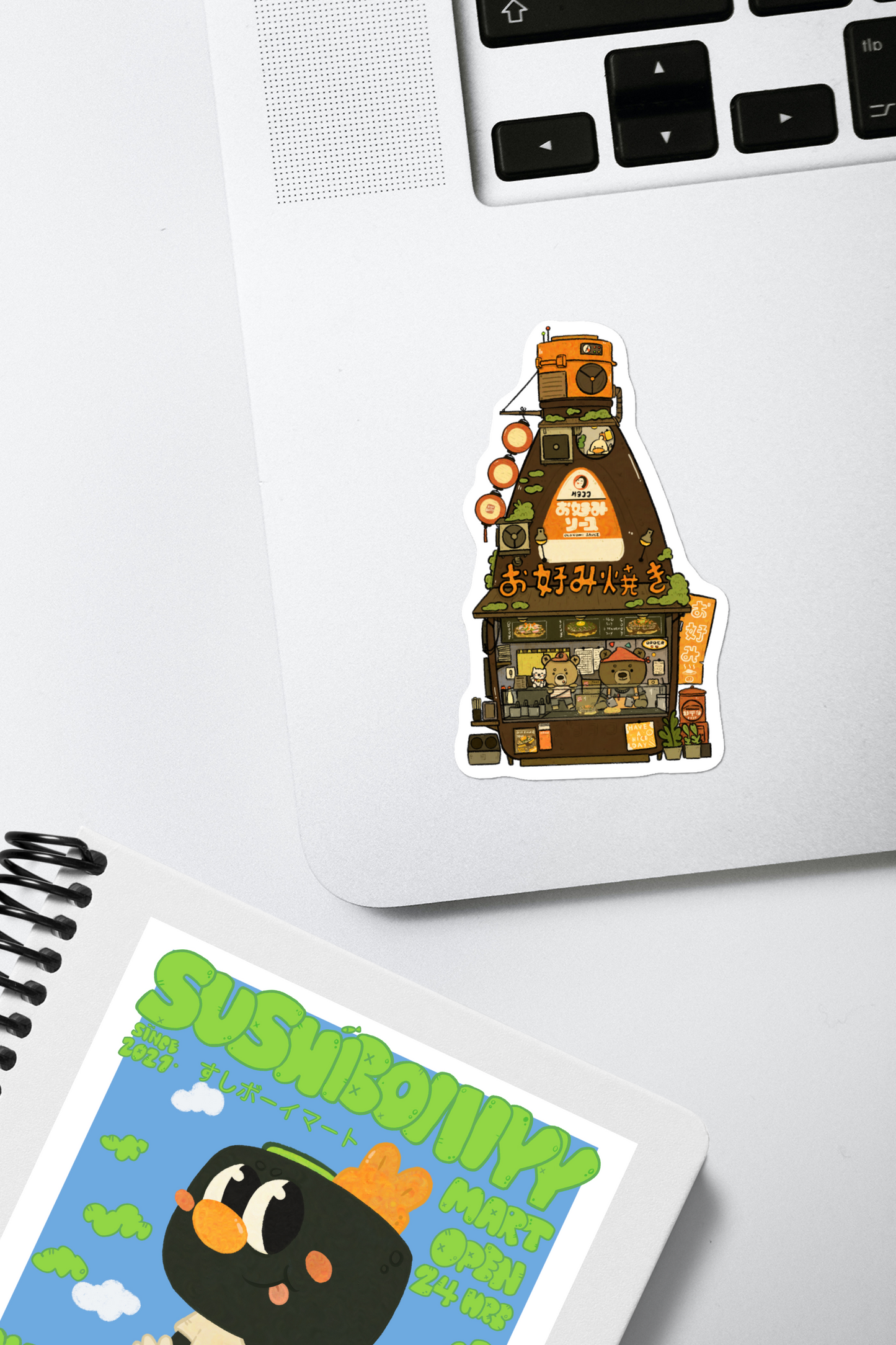 Okonomi Vinyl Sticker