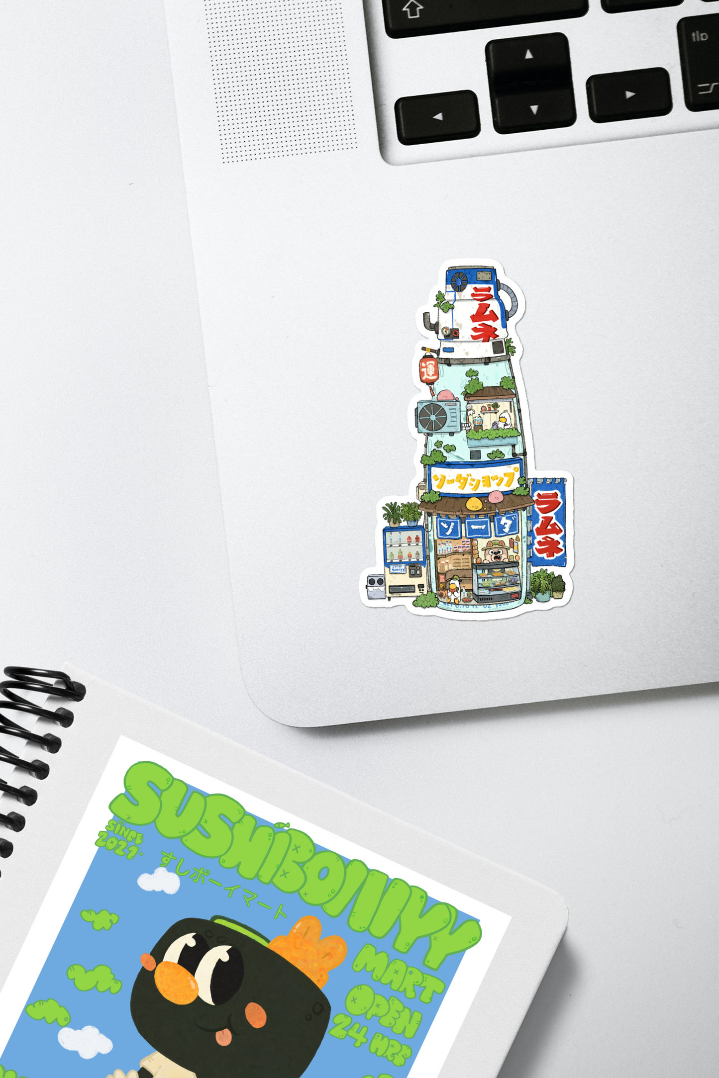 Ramune Bottle Vinyl Sticker