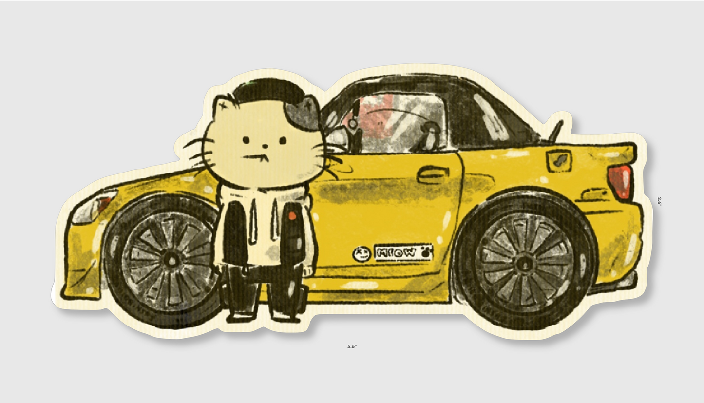 Honda S2000 Vinyl Sticker
