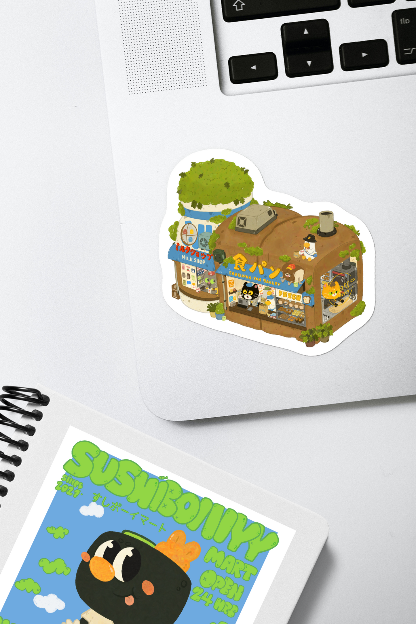 Shokupan San Vinyl Sticker