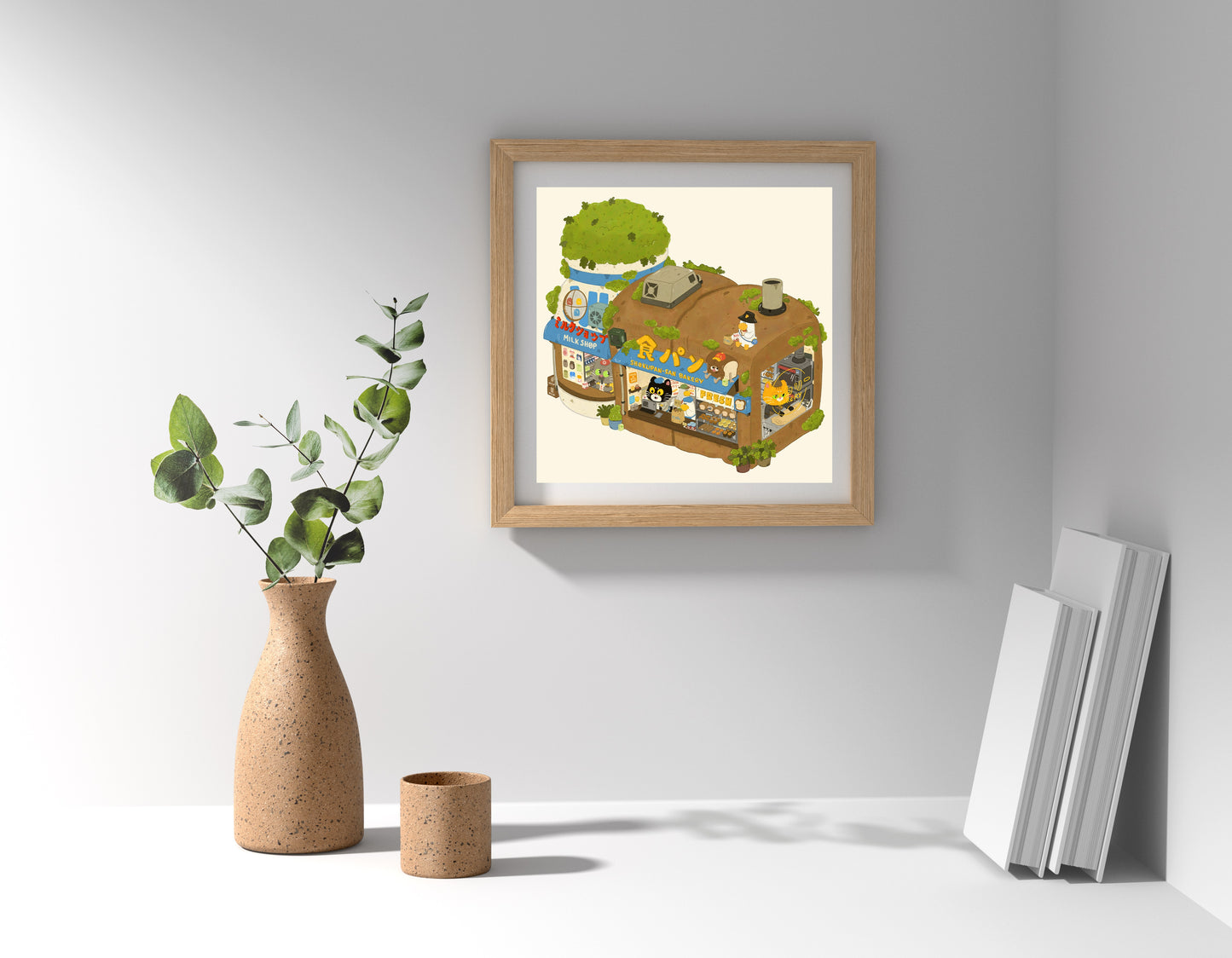 Shokupan-san Bakery Art Print
