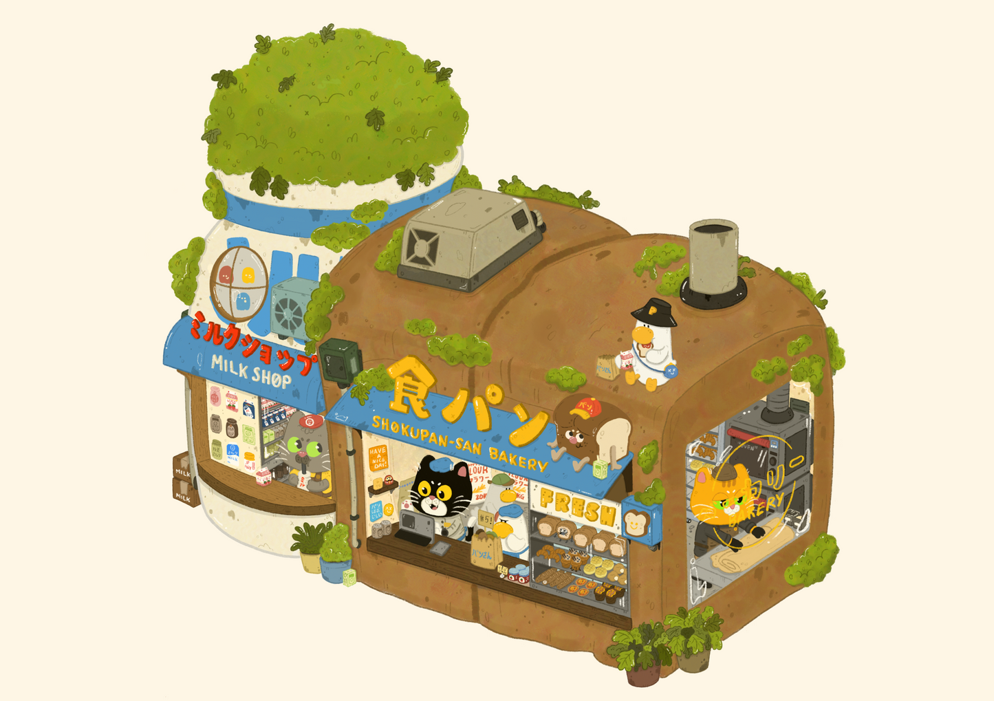 Shokupan Bakery Postcard