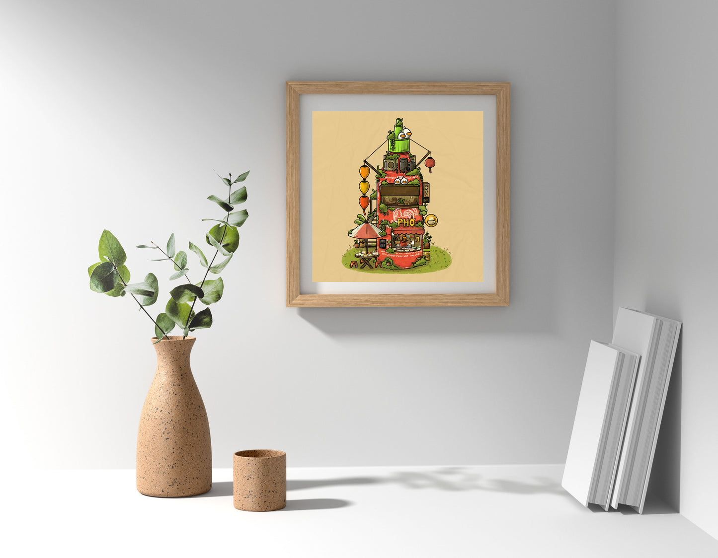 Sriracha Bottle Art Print