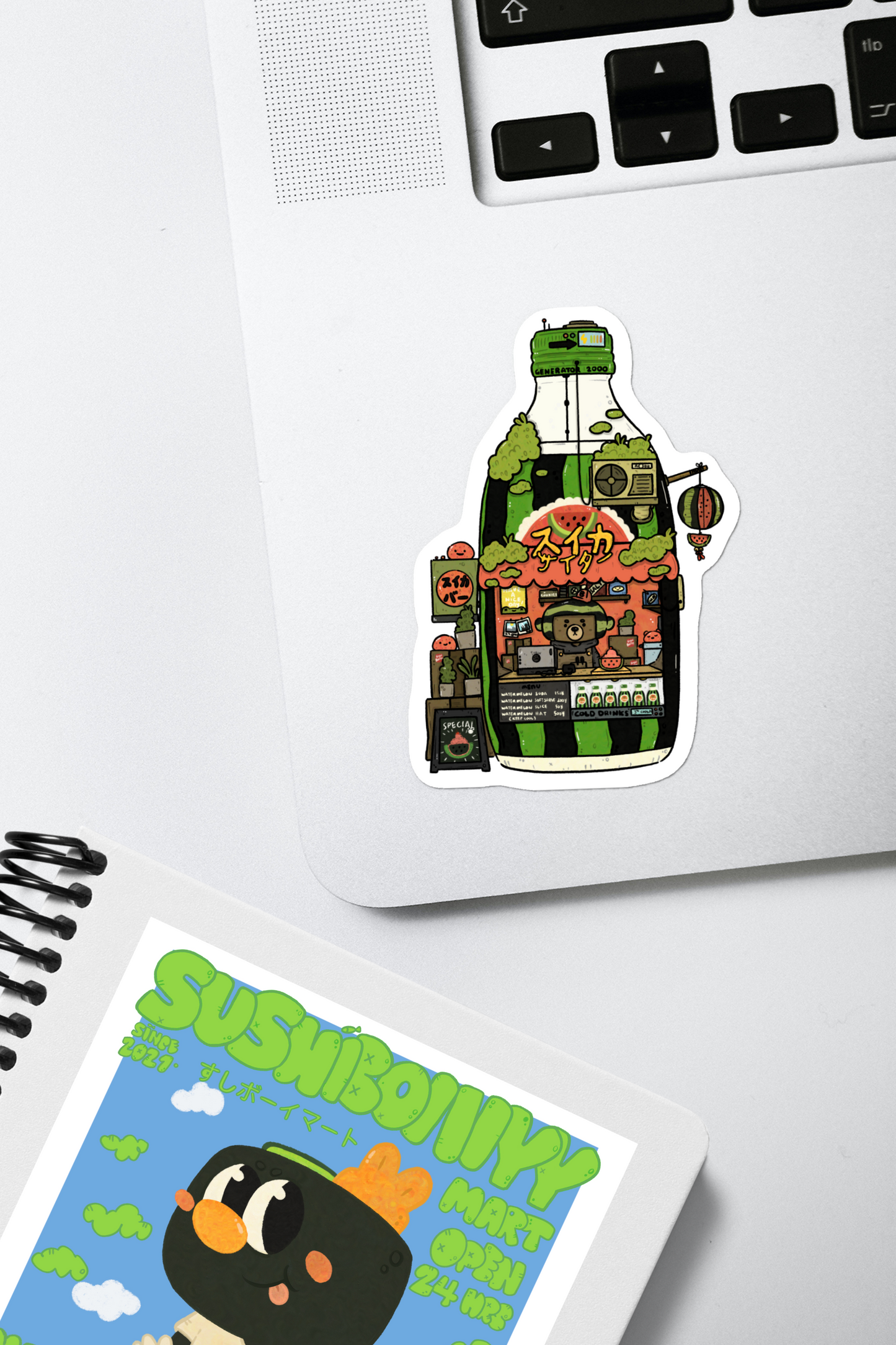 Suika Soda Vinyl Sticker