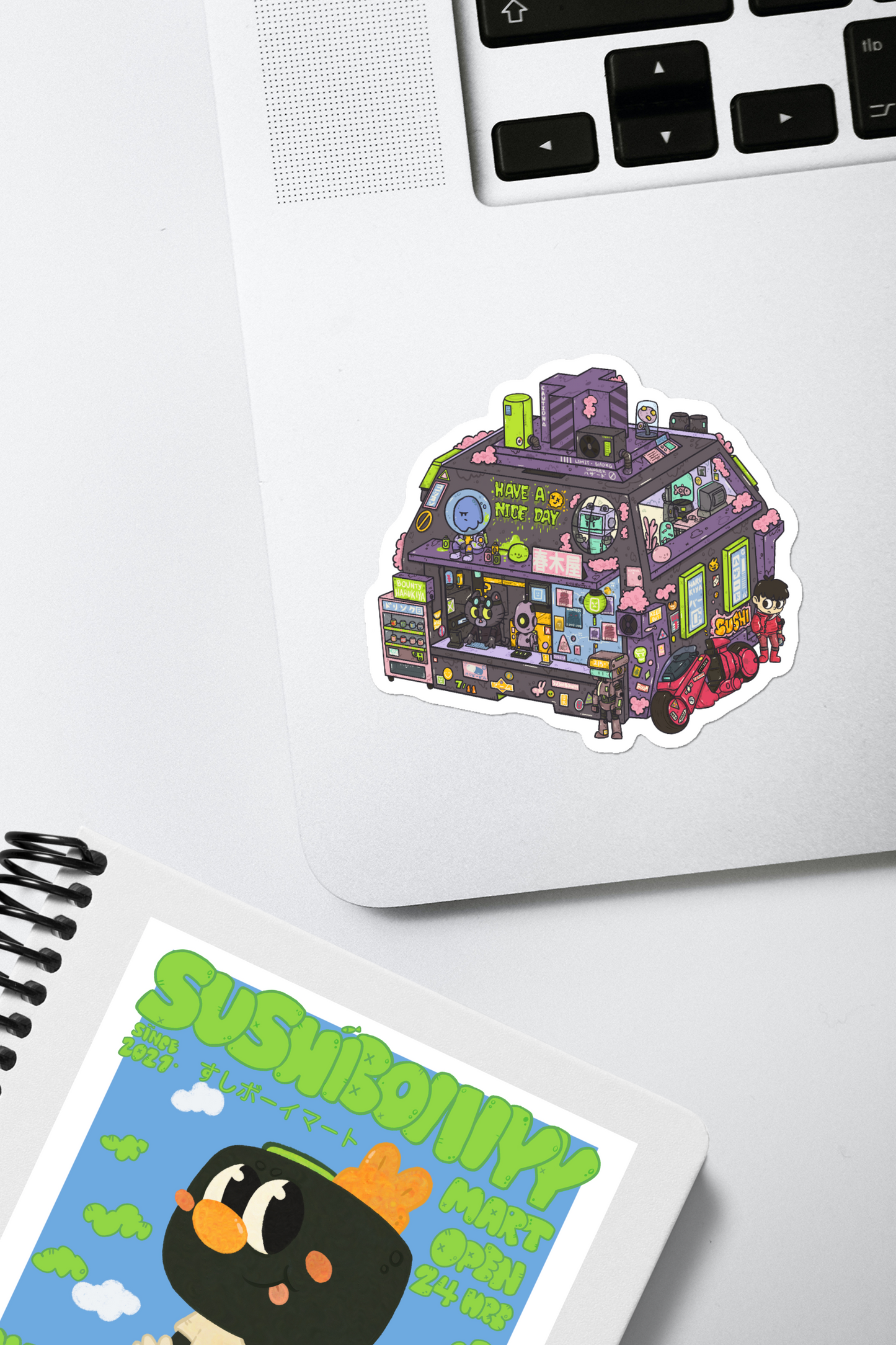 Switch Key Vinyl Sticker