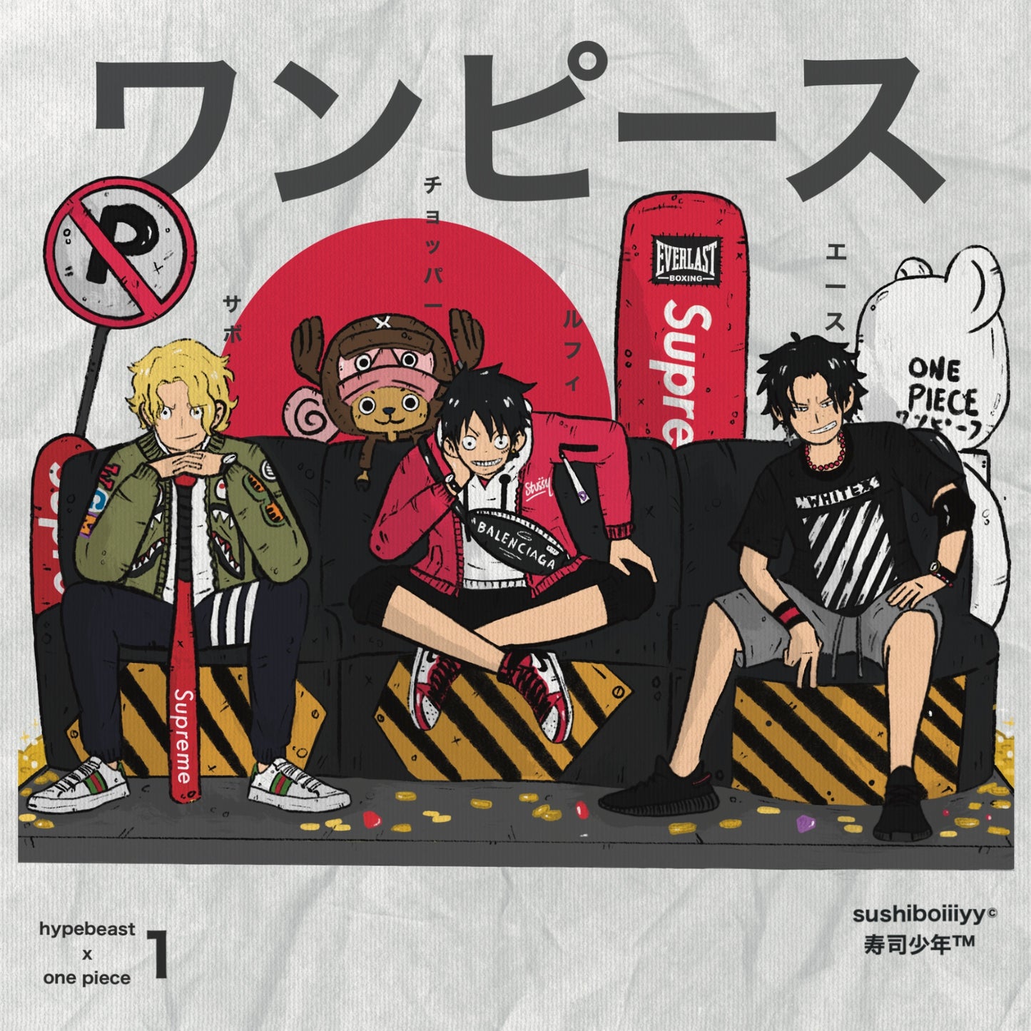 Vol 1. Hype One Piece Art Print