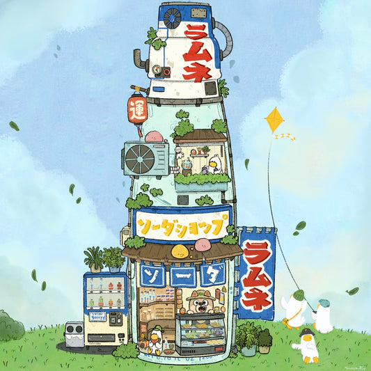 Ramune Soda Store Art Print