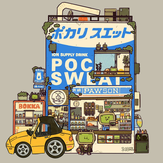 Pocari Pawson Art Print