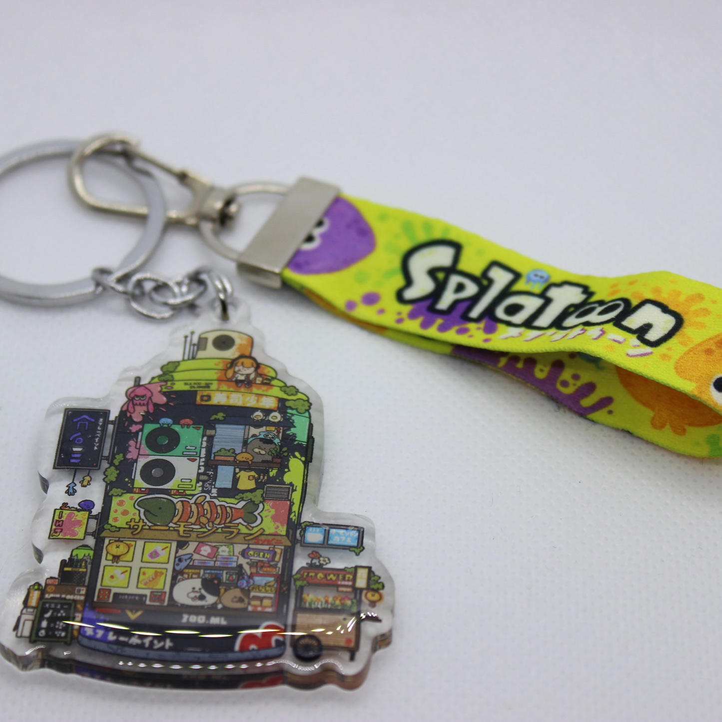 Splatoon Keychain W/ Lanyard