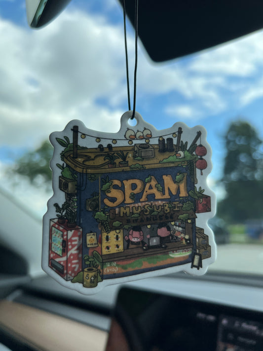 Spam Air Freshener (Pineapple)