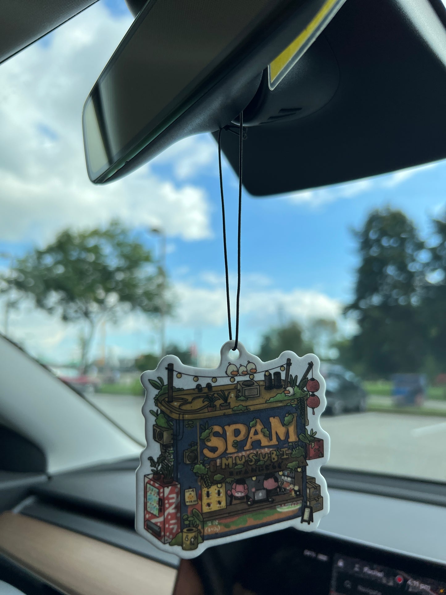 Spam Air Freshener (Pineapple)