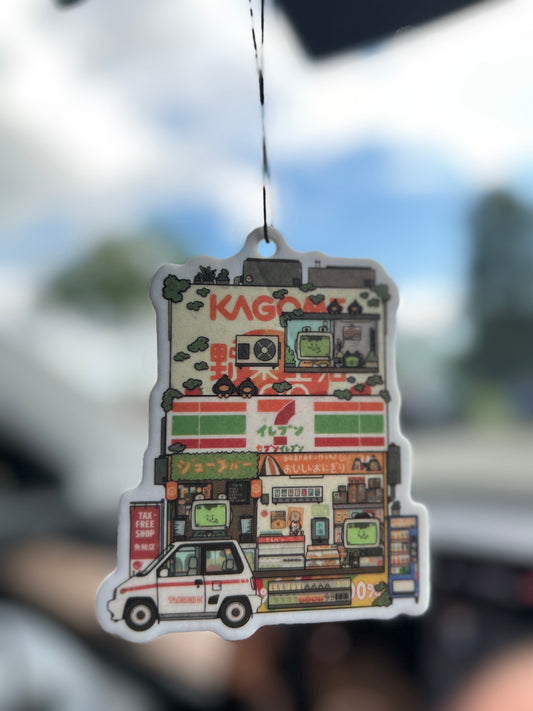 7/11 Air Freshener (Orange)