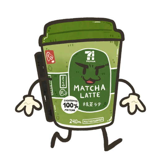 Matchan Vinyl Sticker