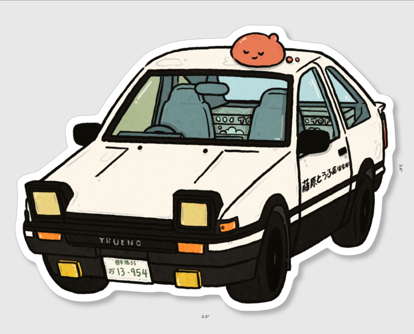 AE86 Vinyl Sticker