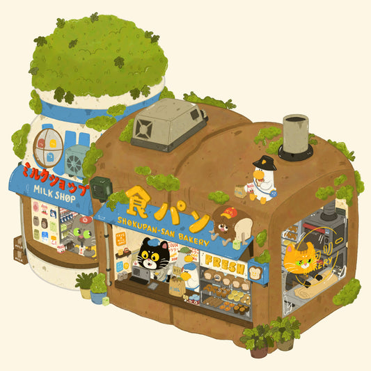Shokupan-san Bakery Art Print