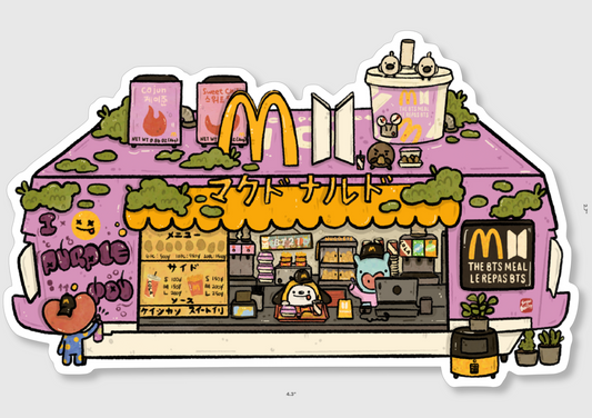 BTS Mcdonalds Meal