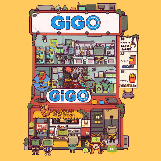 GIGO Arcade Art Print