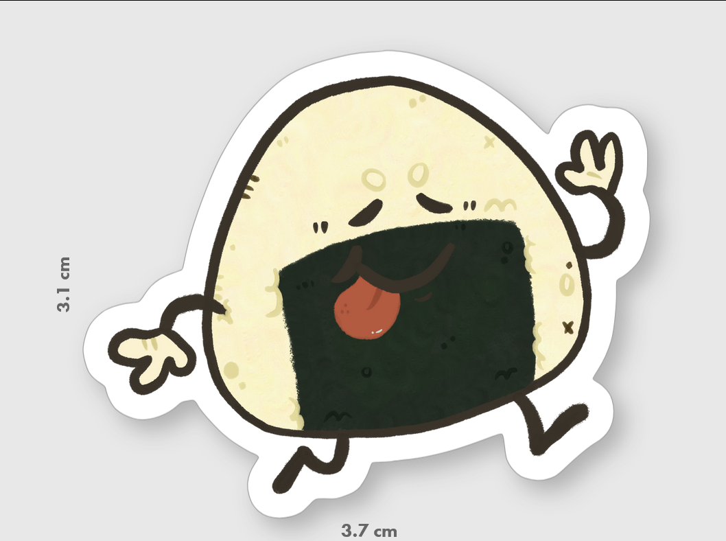 Giri Giri Vinyl Sticker