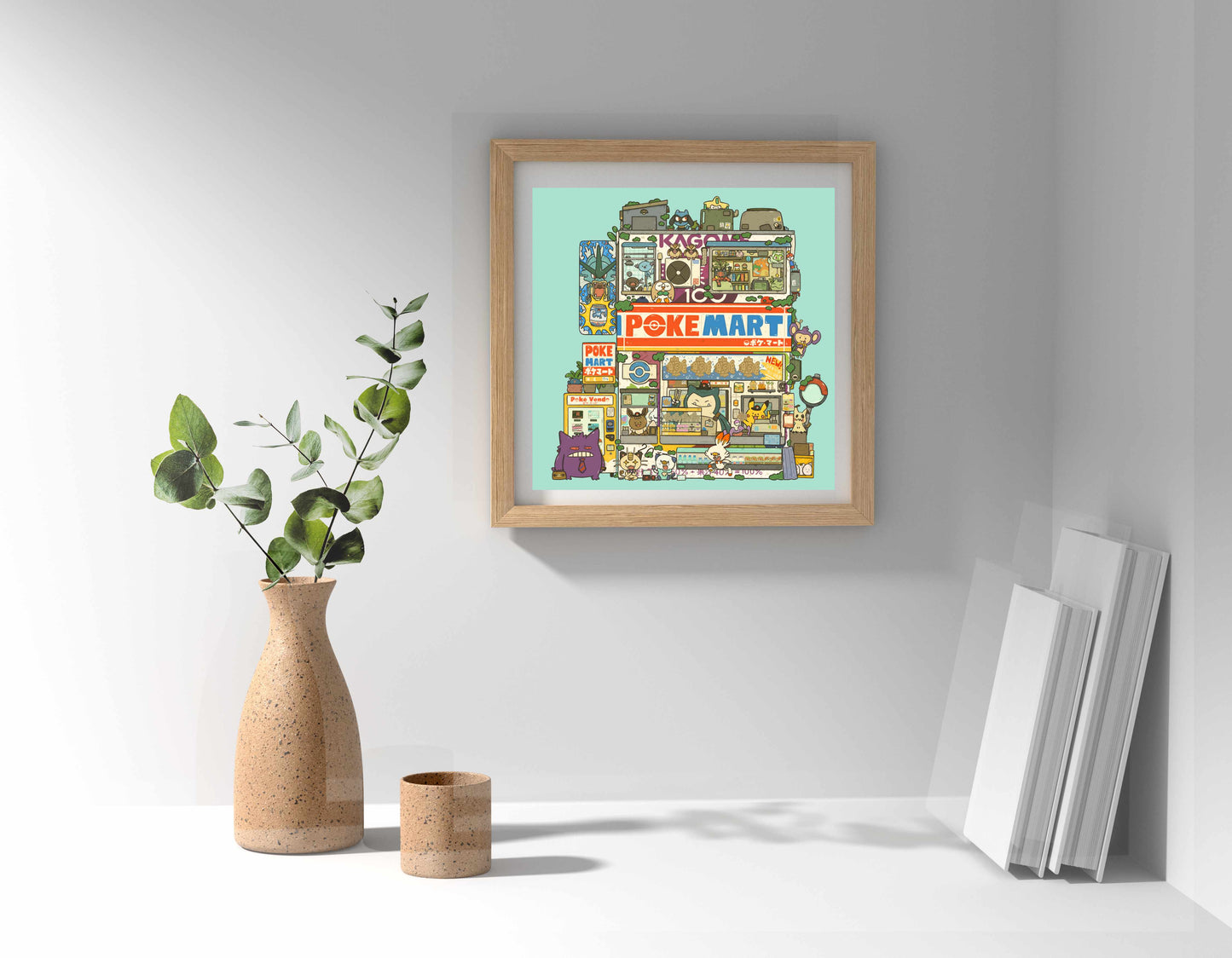 Poke Mart Art Print