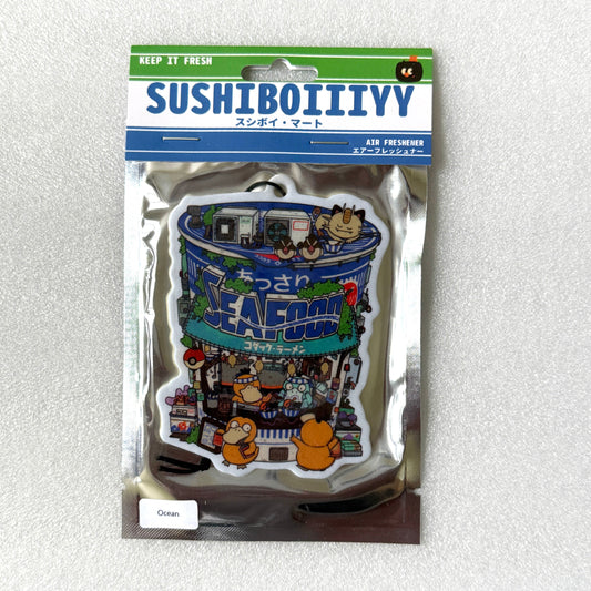 Psyduck Seafood Ramen Air Freshener (Ocean)