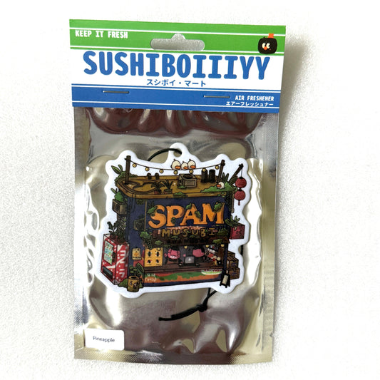 Spam Air Freshener (Pineapple)